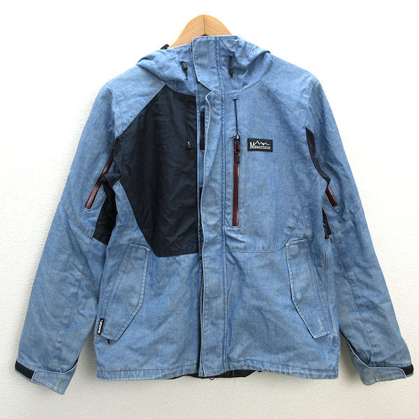 y■マナスタッシュ/MANASTASH DiAPLEX デニムマウンテンパーカ【メンズM】MENS/59【中古】