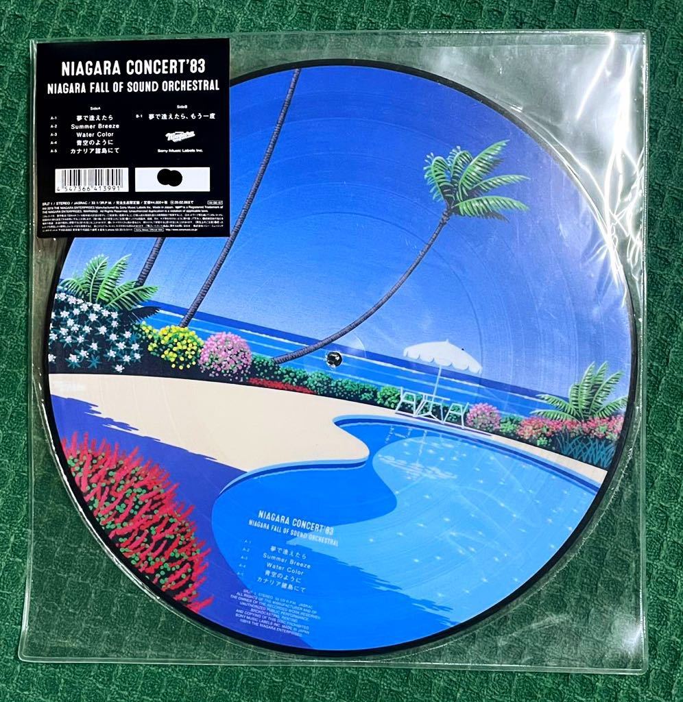 かわいい! 永井博 ナンバリング付き 限定 1000枚 LP レコード ピクチャー アナログ ’83 CONCERT NIAGARA 大瀧詠一 大滝詠一(ナイアガラ) かわいい! 永井博 ナンバリング付き 限定 1000枚 LP レコード ピクチャー アナログ ’83 CONCERT NIAGARA 大瀧詠一 大滝詠一(ナイアガラ)
