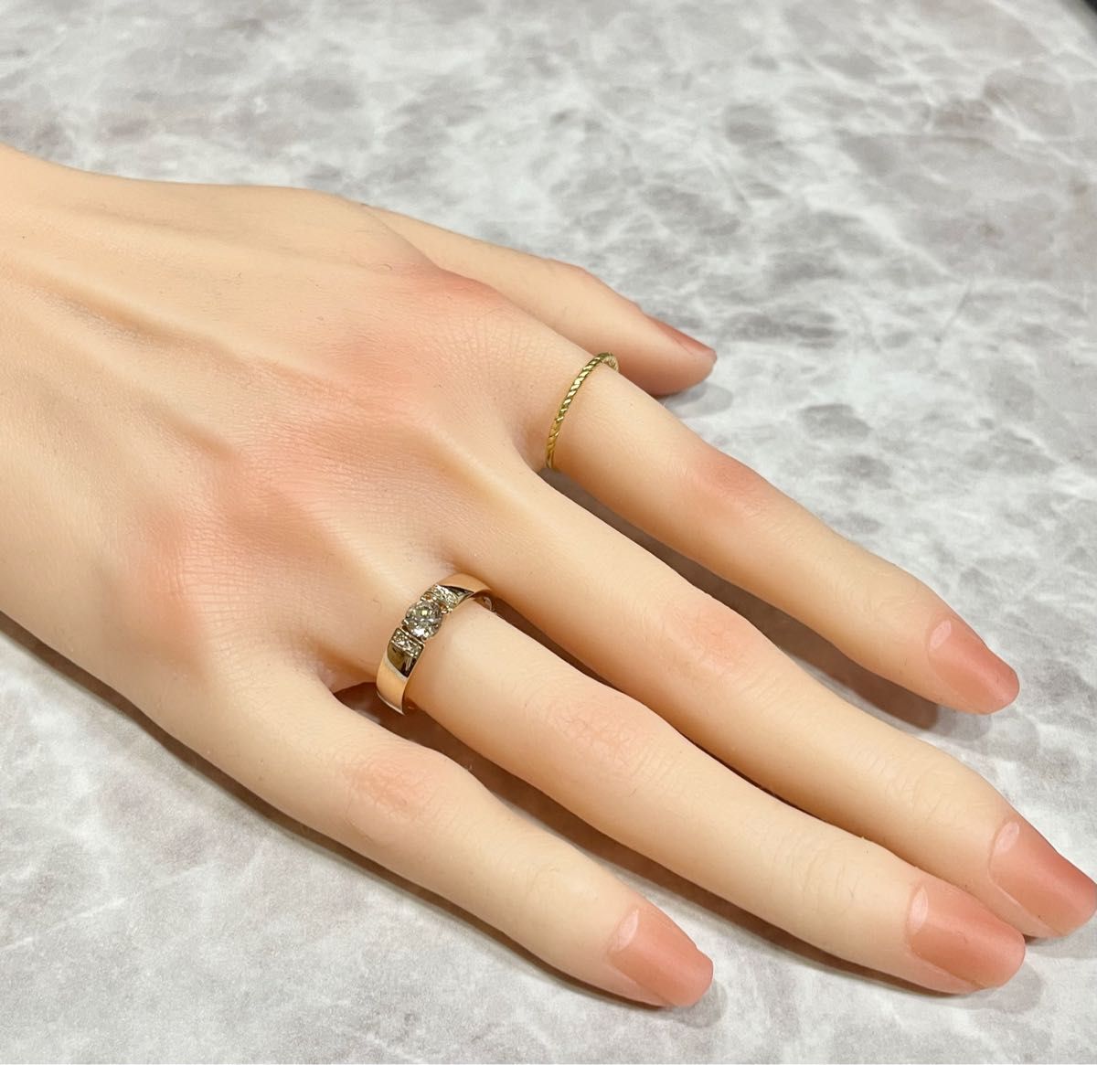 ダイヤモンド リング ゴールド 美品 tribratanews.kolut.sultra.polri