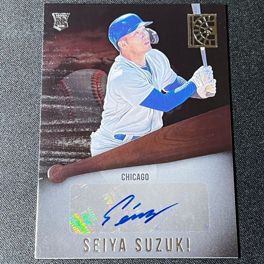 最新 2022 PANINI CAPSTONE 鈴木誠也 直筆サインカード ルーキーサインカード シカゴカブス