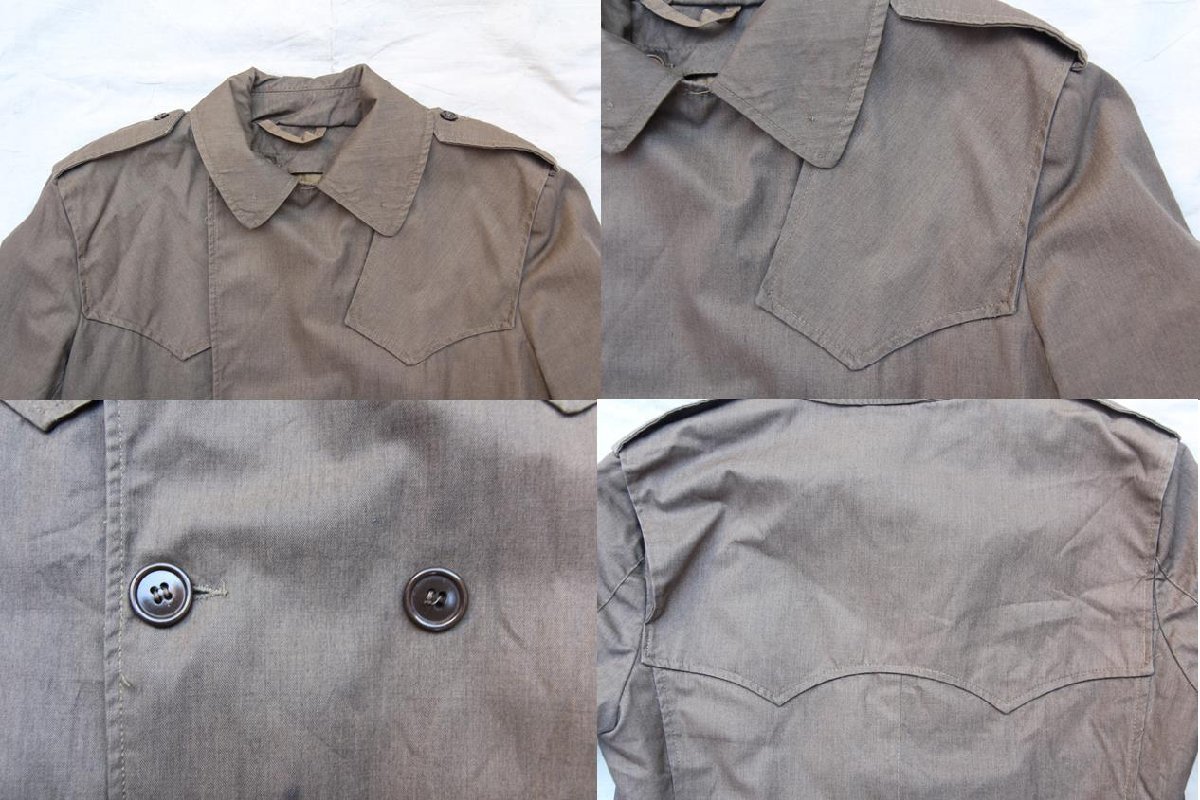 1970's Italian Military Trench Coat_画像4