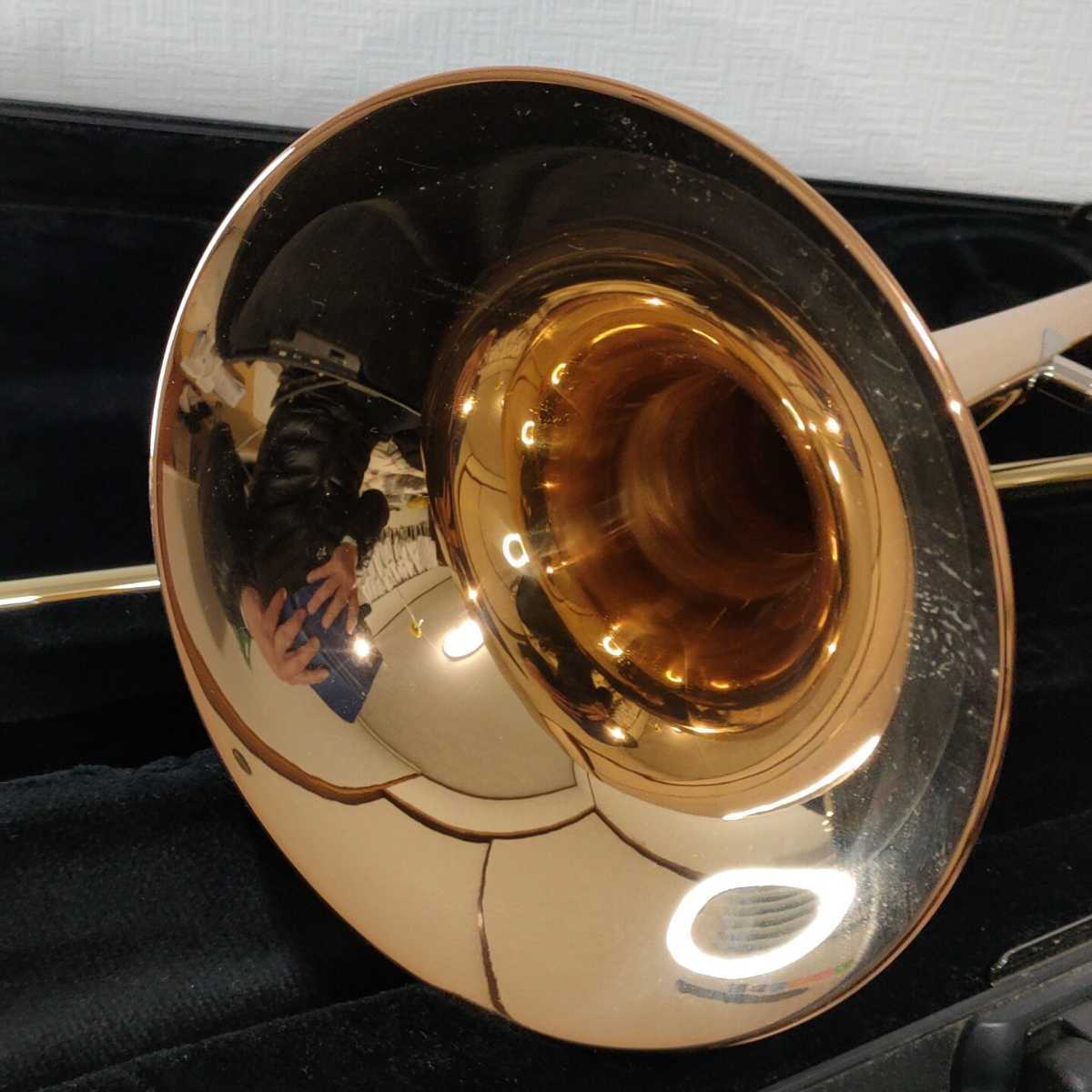 ☆YAMAHA ヤマハ テナートロンボーン YSL455G ハードケース付き 管楽器