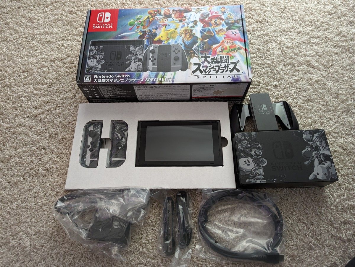 NintendoSwitch  大乱闘スマッシュブラザーズ スペシャルセット箱付 家庭用ゲーム本体 最も安い販売