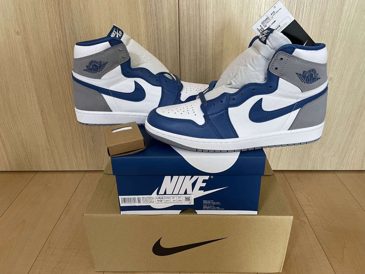 NIKE AIR JORDAN 1 RETRO HIGH OG TRUE BLUE US10.5/28.5cm 2023/1/14発売 SNKRS購入 国内正規,黒タグ付 エア ジョーダン トゥルー ブルー