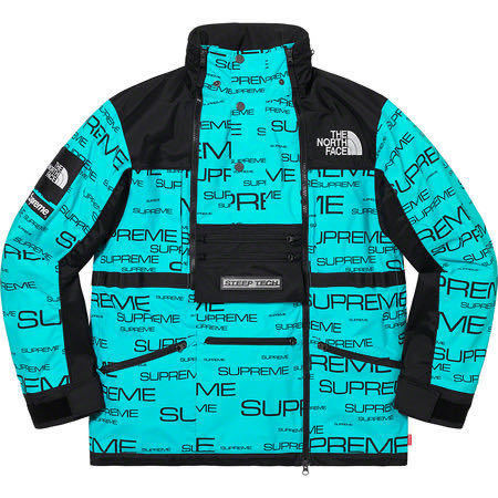 Supreme × The North Face 21FW Week9 Steep Tech Apogee Jacket Teal