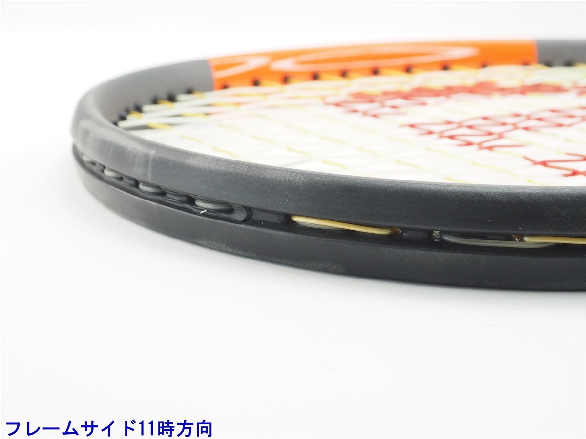 中古 テニスラケット ウィルソン バーン 100エス カウンターベール 2017年モデル (G2)WILSON BURN 100S CV 2017_画像6