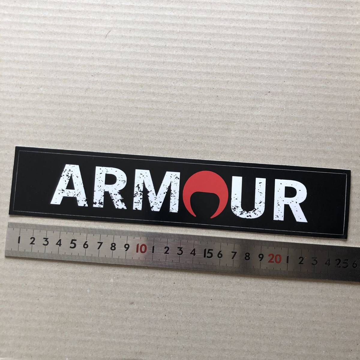 送料無料 ★即決 ARMOUR ステッカー ★ シール デカール アウトドア キャンプ_画像1