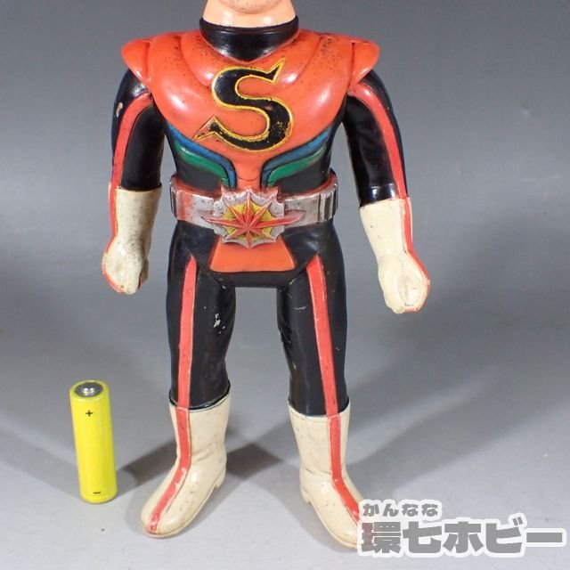 仮面ライダーストロンガー(面取れ)当時物-