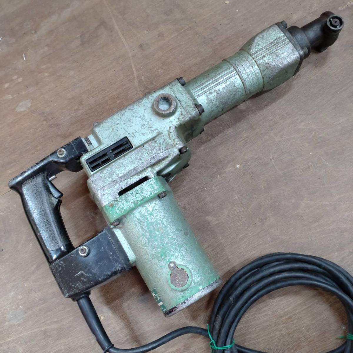 動作品日立工機HITACHI 電動ハンマH55SB サイドハンドルハツリ 動作品日立工機HITACHI 電動ハンマH55SB サイドハンドルハツリ