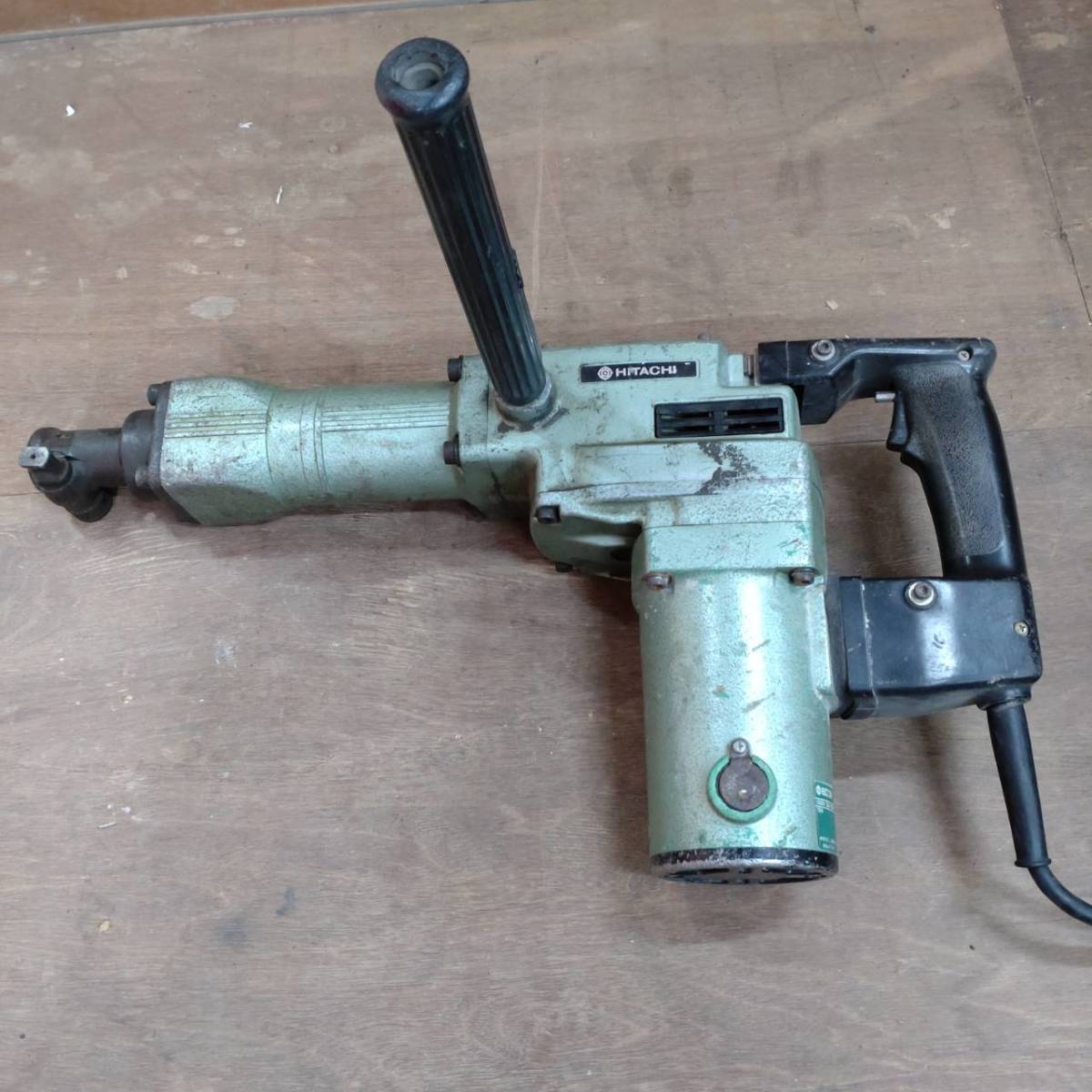 動作品日立工機HITACHI 電動ハンマH55SB サイドハンドルハツリ 動作品日立工機HITACHI 電動ハンマH55SB サイドハンドルハツリ