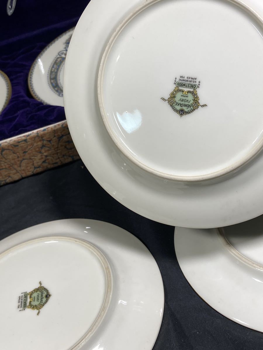 【土】オールド　ノリタケ ケーキ　皿Noritake プレート 委託品222s_画像5