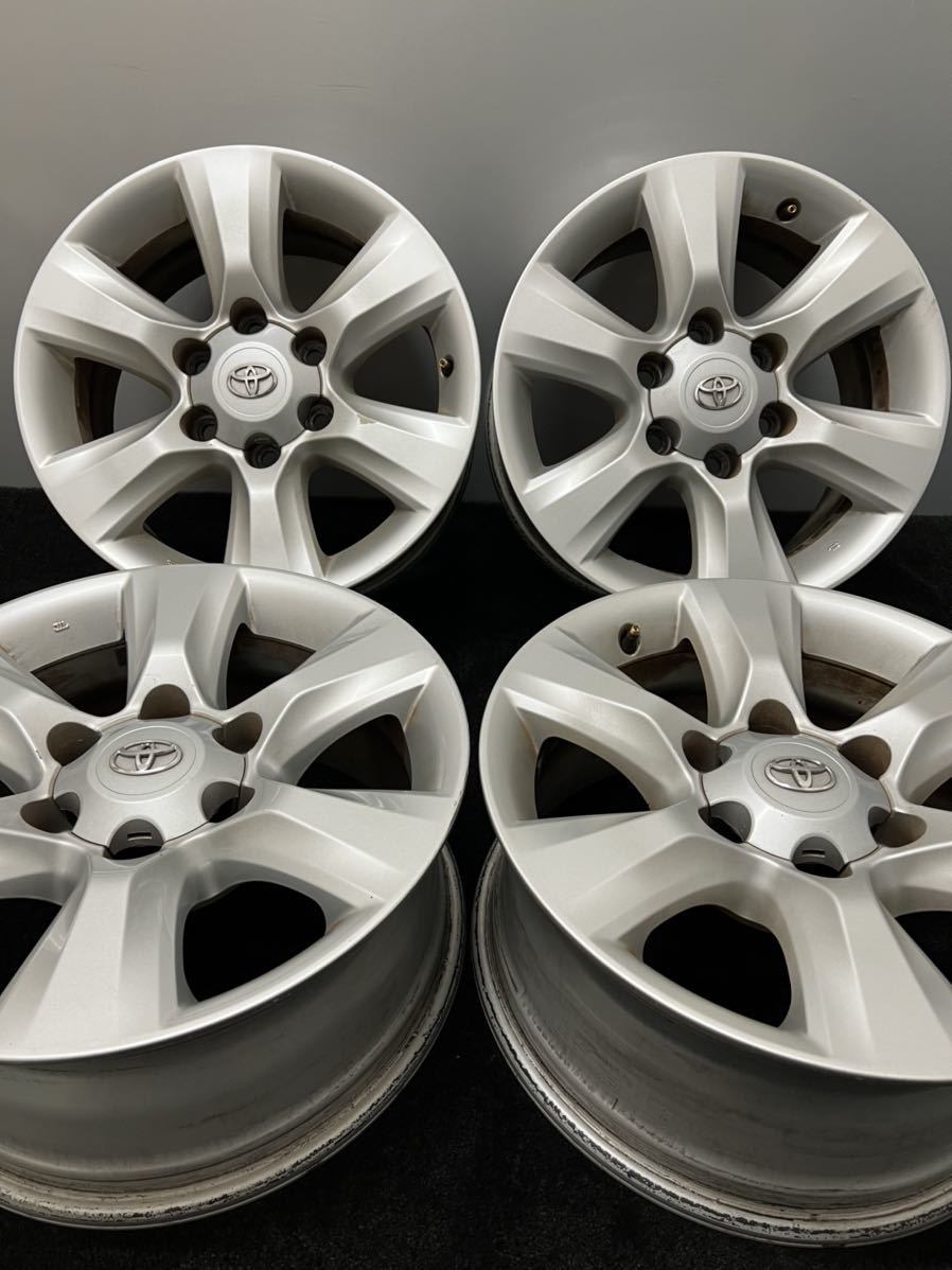 ユナイテッドトウキョウ トヨタ ホイール 17×7 1/2j 6穴 プラド 4本