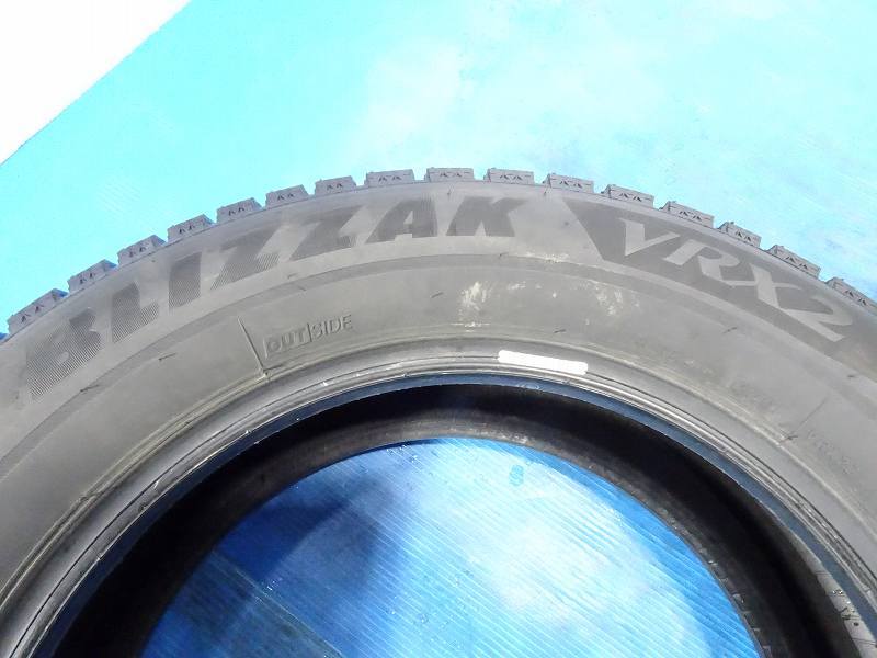 【福島発】205/60R16 92Q★9分山 ブリヂストン BLIZZAK VRX2 2021年製 2本価格 スタッドレス【送料無料】FUK-C9359★冬の画像6