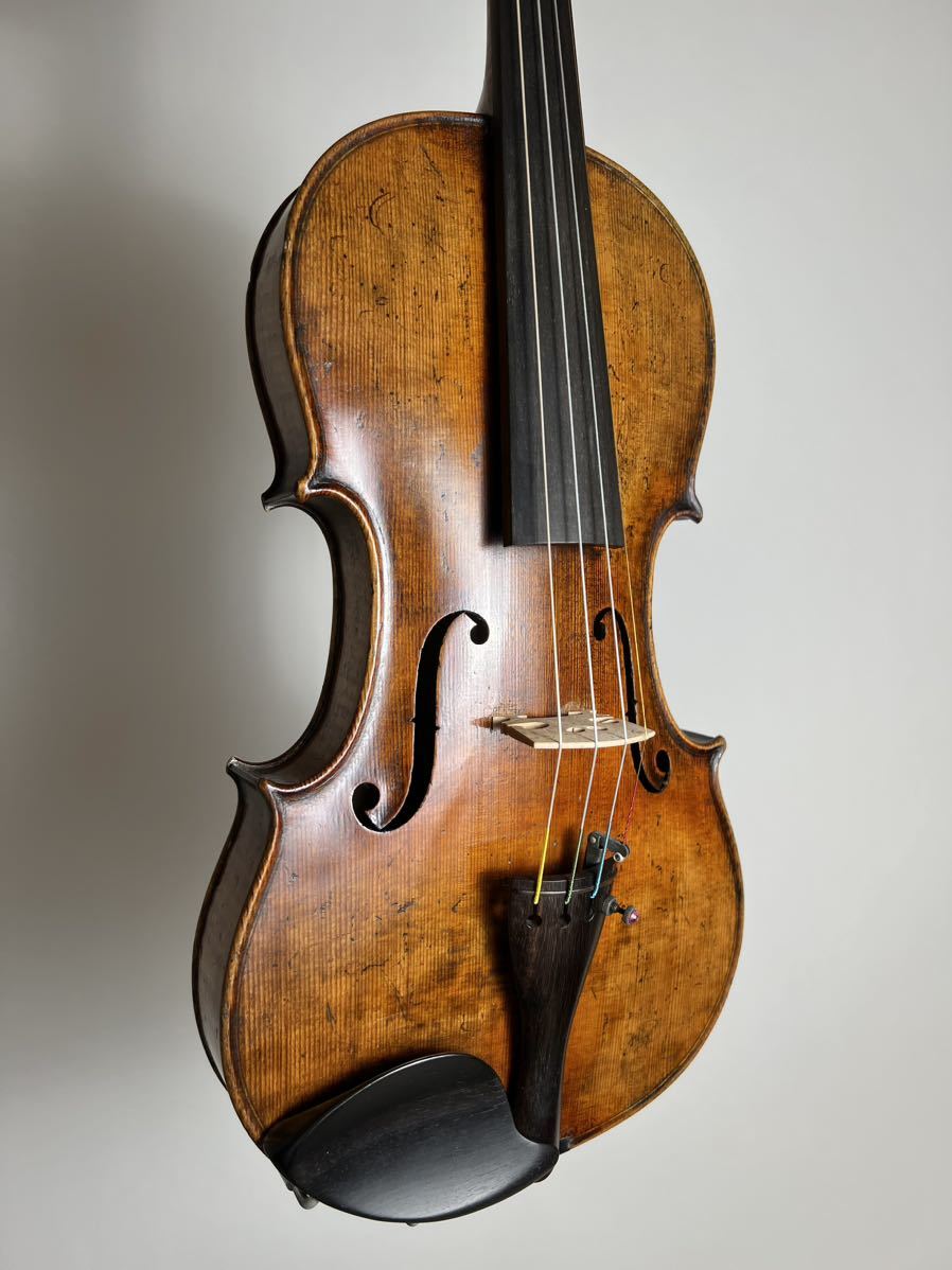 国内在庫 Carl Adolf Zeitler Jr. 1909年ドイツ製バイオリン 弦楽器