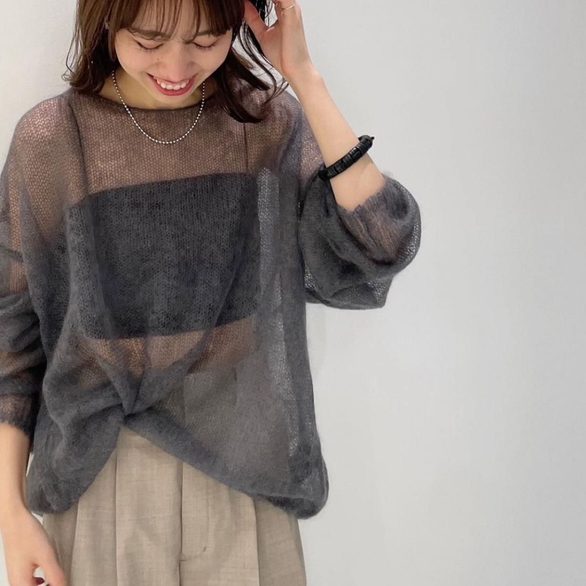 plage les Tendre see through プルオーバー|PayPayフリマ