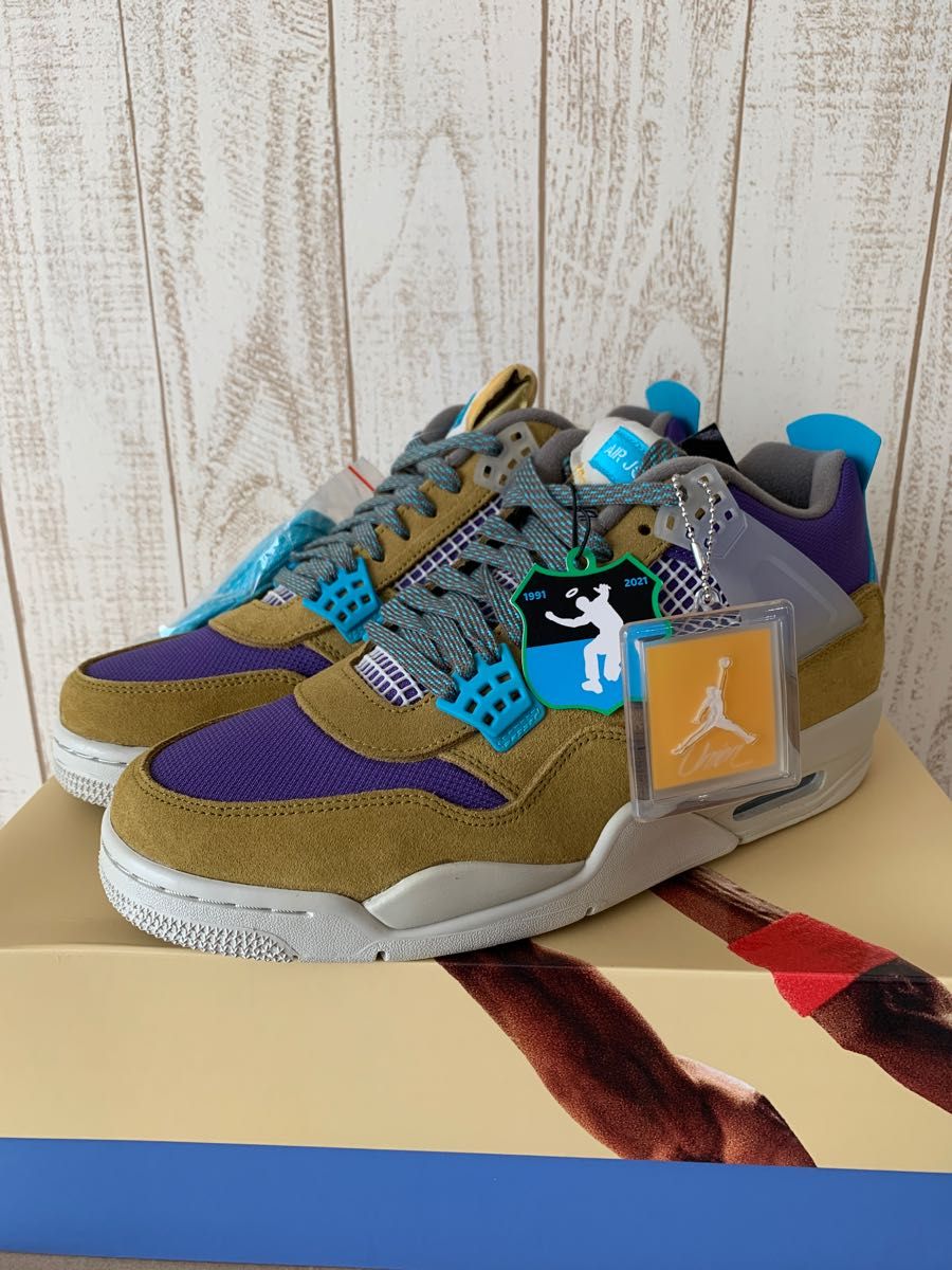 新品 未使用 国内正規品 NIKE AIR JORDAN 4 UNION DESERT MOSS 28.5cm