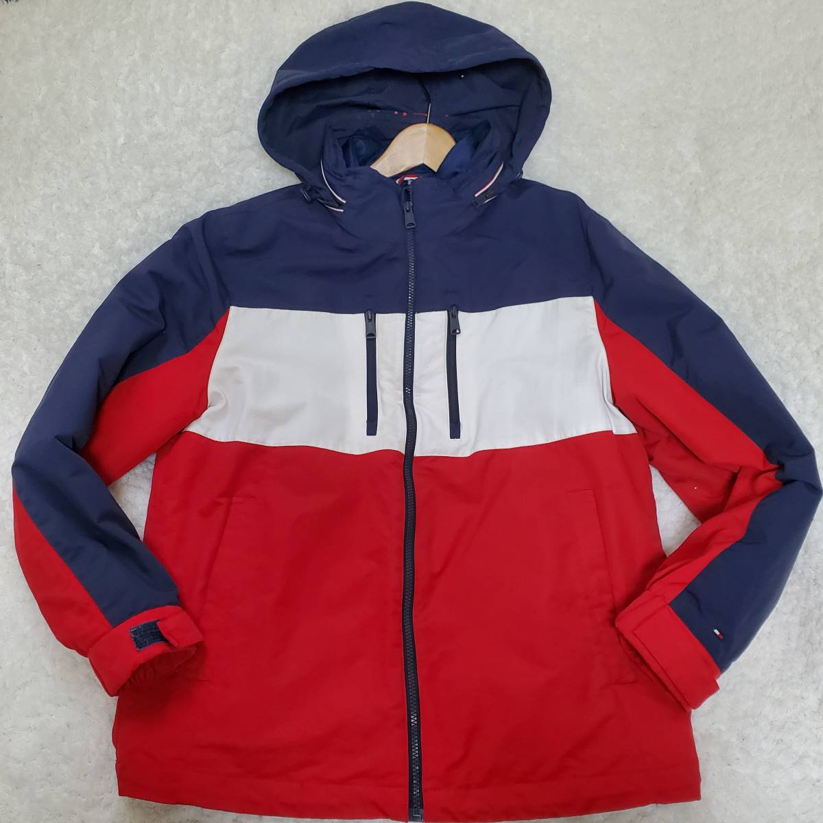 Tommy Hilfiger/トミーヒルフィガー 希少L ライナー式 2WAYダウン ...
