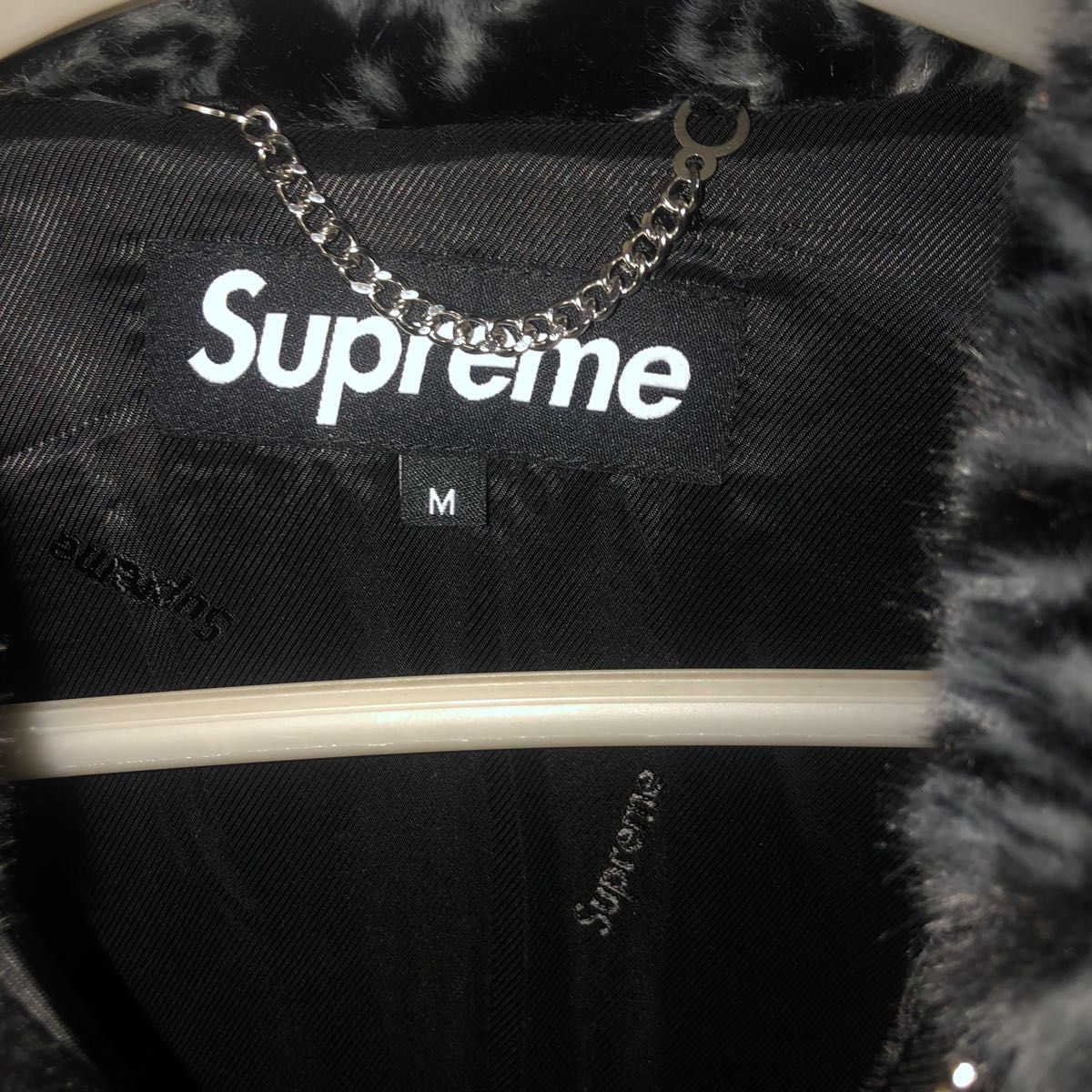 Supreme Bandana Faux Fur Bomber Jacket  M