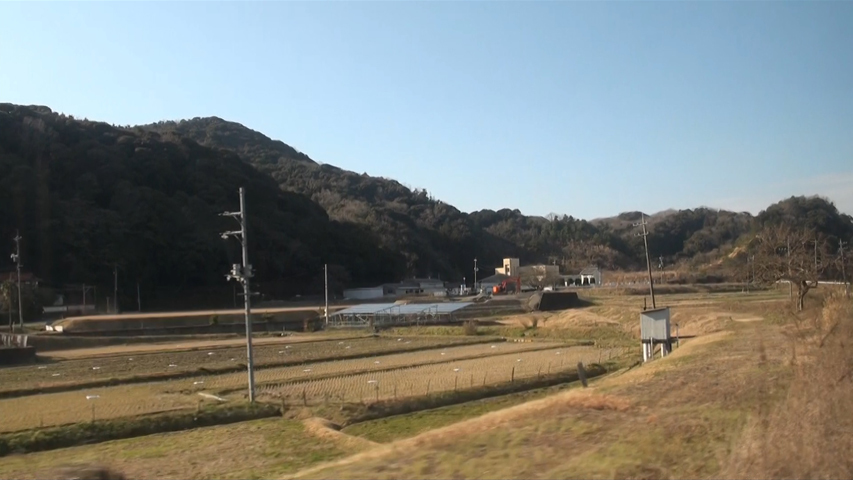  Yamaguchi prefecture. local line car window image compilation ( title less / have BD-R DL2 sheets set )