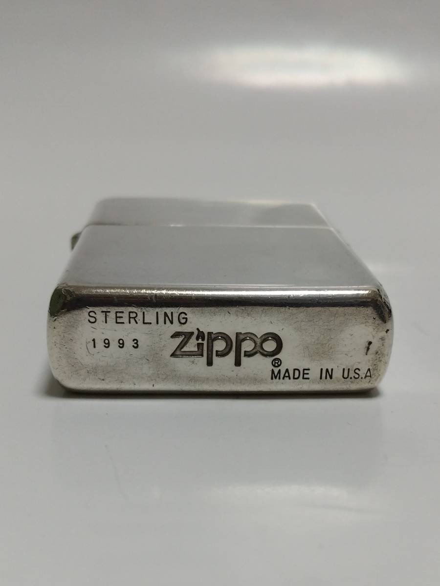 スターリングシルバー Zippo 1993年 smcint.com