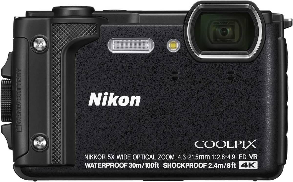 プチギフト Nikon デジタルカメラ COOLPIX W300 BK クールピクス 1605