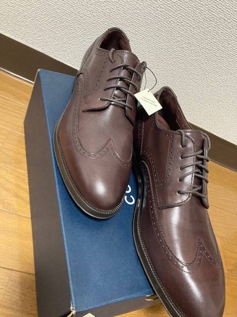 新品 箱付 COLE HAAN コールハーン Dawson Grand 360 WingTip Oxford Wp ウォータープルーフレザー 25cm マホガニ ウィングチップ 7.5 茶_画像6