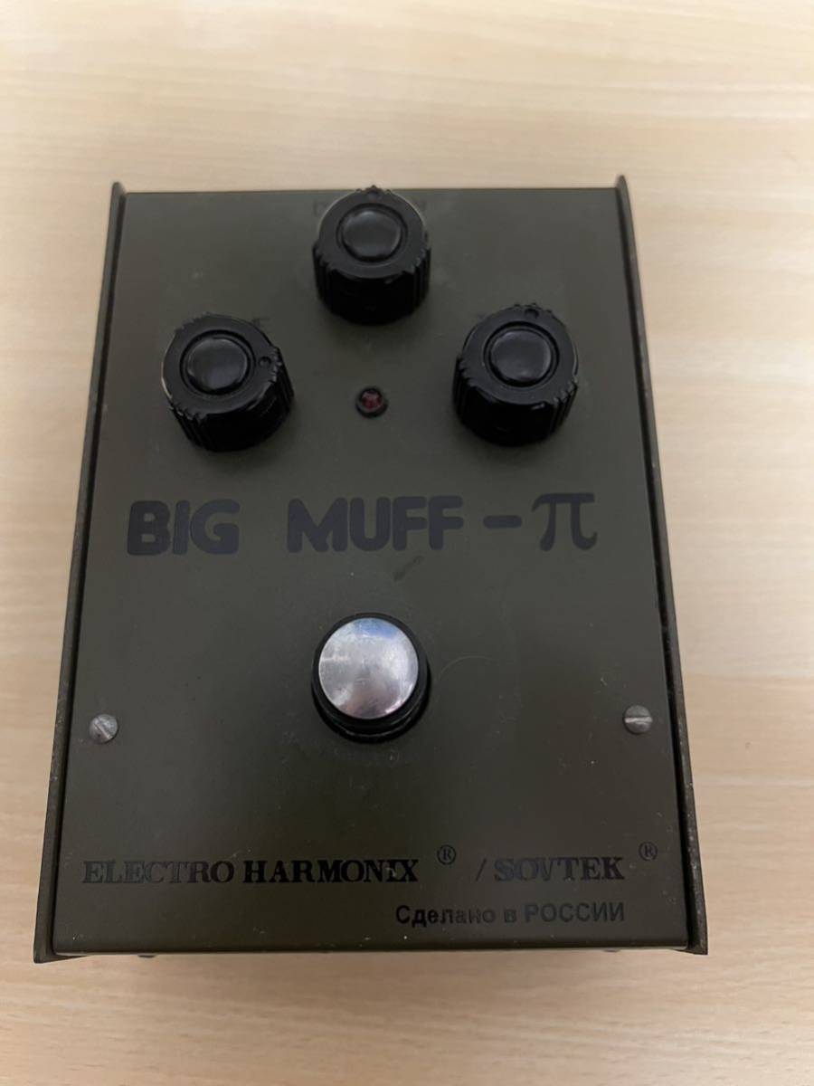 BIG MUFF Green ロシア製 electro-harmonix ビッグマフ ARMY バブルフォント SOVTEK