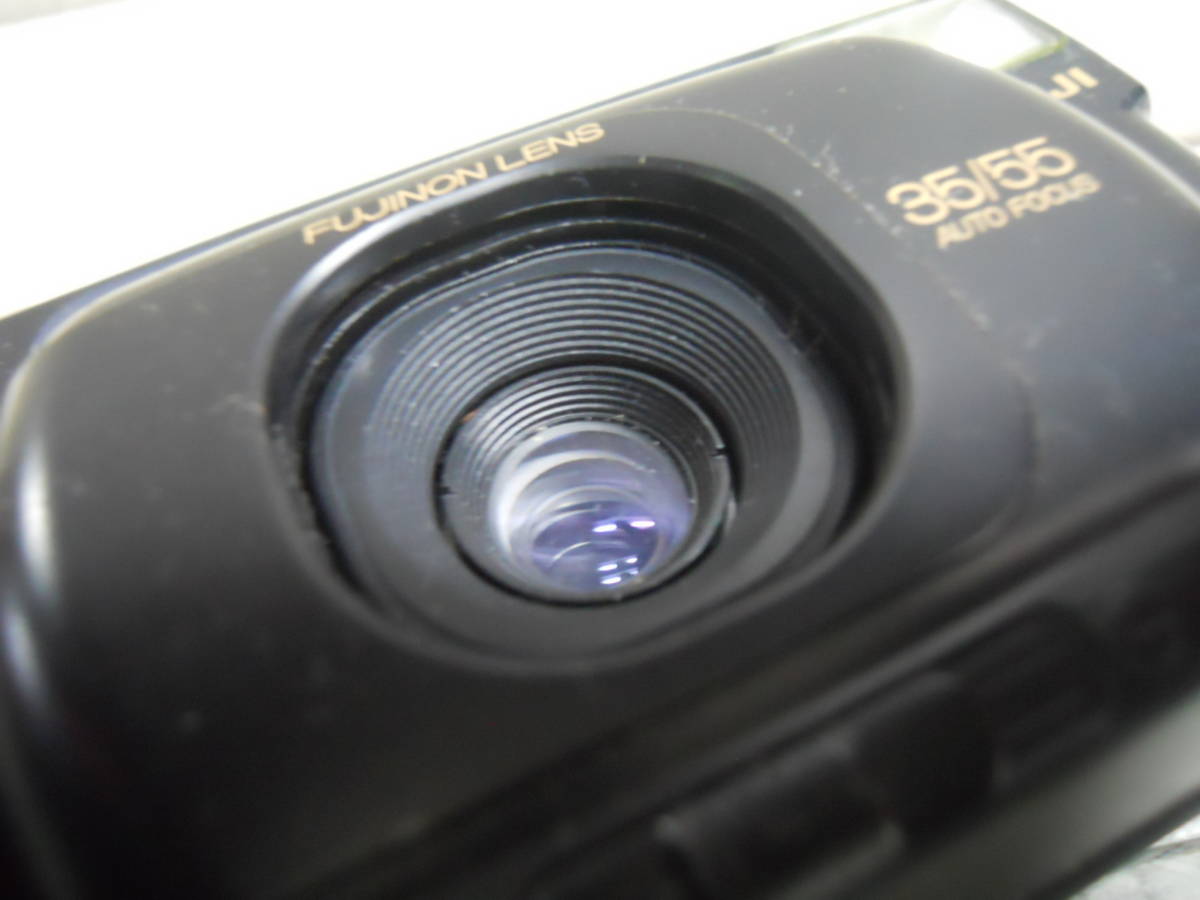 M9209 フィルムカメラ FUJI TELE CARDIA 160 DATE 現状 動作チェックなし 傷汚れあり ゆうパック60サイズ(0501)_画像2