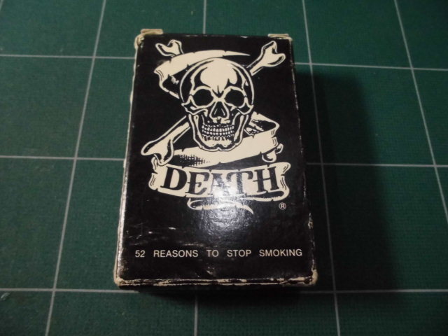 Qn013 [ нераспечатанный ] death filtertes фильтр карты редкостный tes сигареты 
