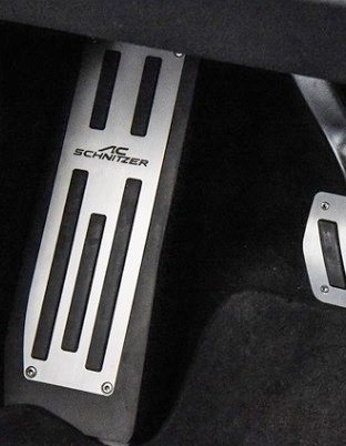 【M’s】 トヨタ A90 GRスープラ (2019y-) AC SCHNITZER アルミフットレスト Type2デザイン (右ハンドル用) インテリア 内装 3530329320_画像1