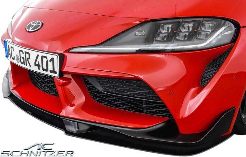 【M’s】 TOYOTA A90 GR スープラ (2019y-) AC SCHNITZER フロントリップ スポイラー ACシュニッツァー エアロ パーツ 部品 5111190330_画像2