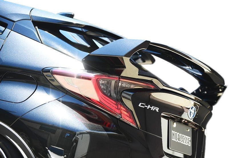 トヨタ C-HR 前期 リア ウイング 角度可変式 FRP 未塗装 穴あけ不要 TOYOTA CHR REAR WING DBA-NGX50 DAA-ZYX10 ターボ ハイブリッド_画像3