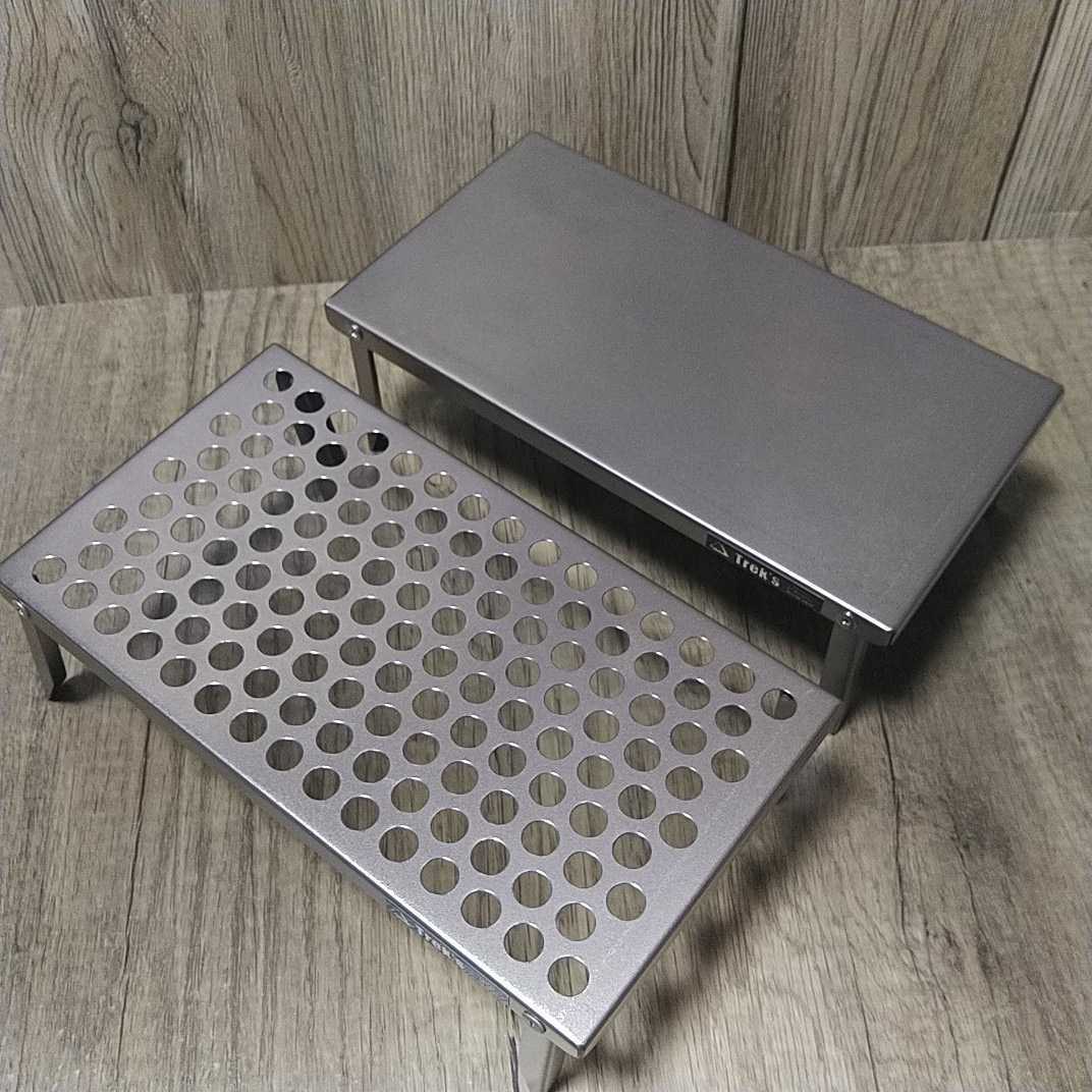 Treks(トレックス) ULTiトレックテーブル チタン アウトドア ツーリング 登山 UL 焚き火 キャンプ ソロ ソラチタニウム