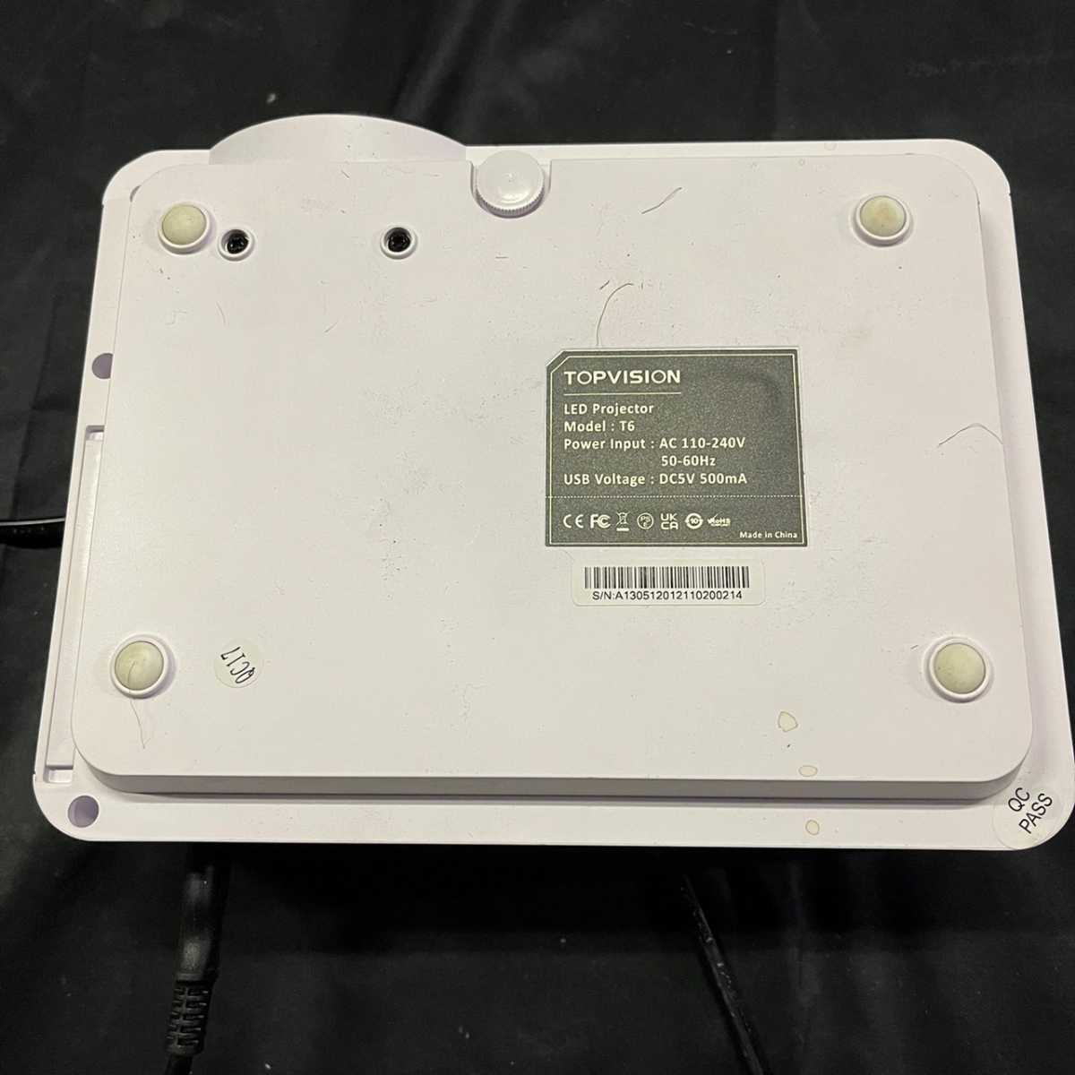 TOP VISION LED Model:T6 Projector