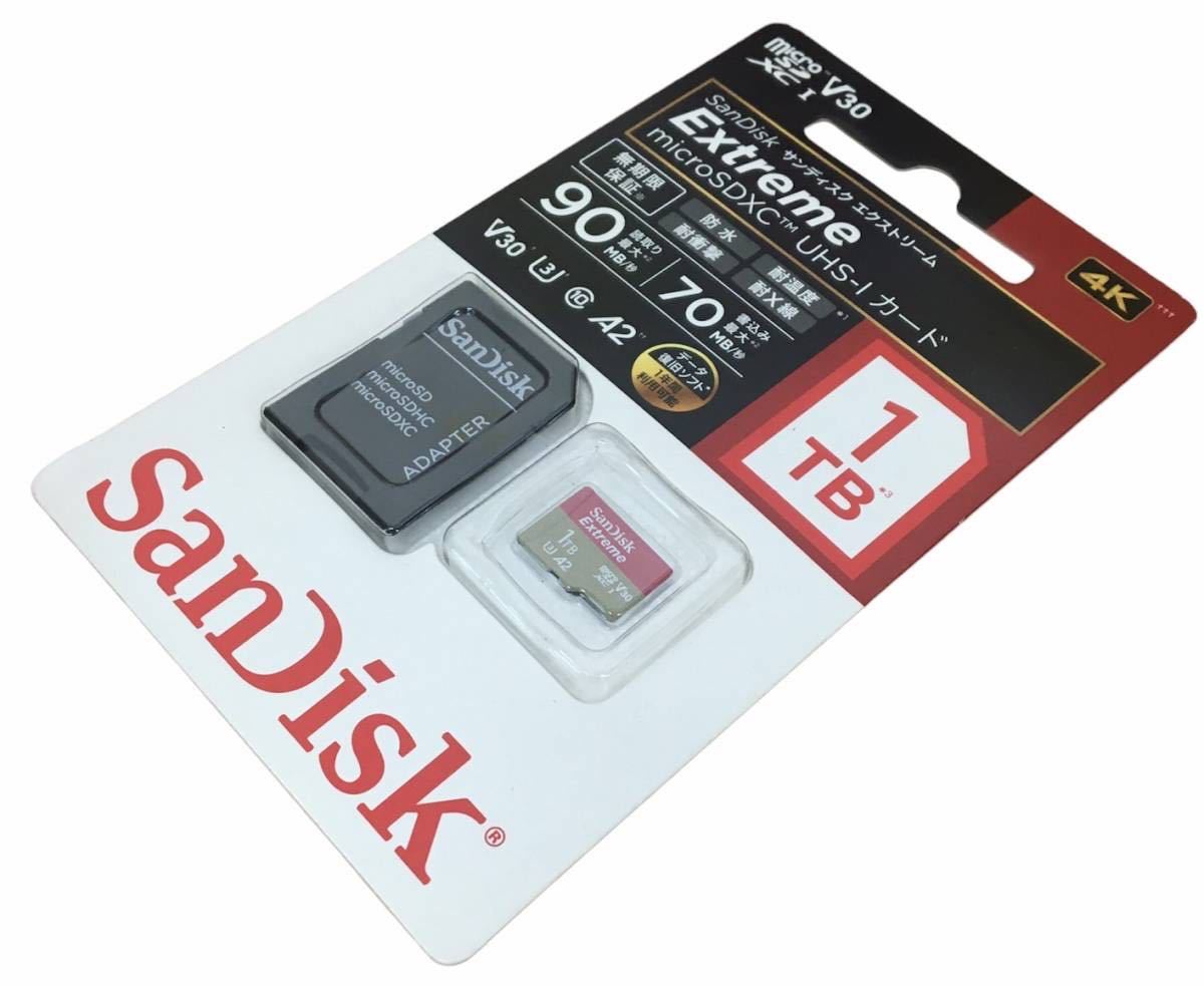 HFD590 ☆未開封☆ SanDisk microSDカード 1TB microSDXCメモリーカード スピードクラスCLASS107 