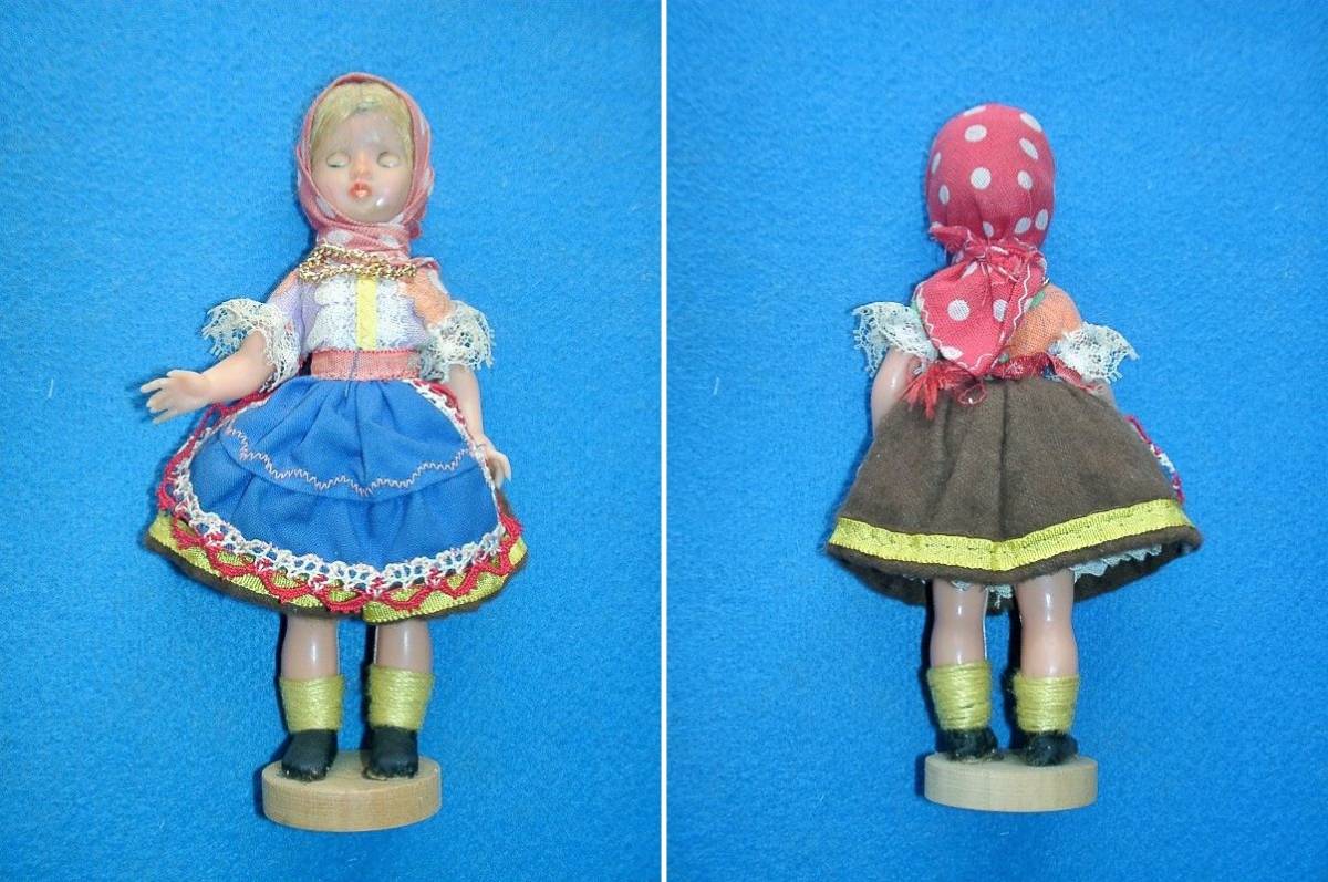 * nationwide free shipping ( Okinawa / remote island .OK) retro eyes. opening and closing make doll figure 6 body 