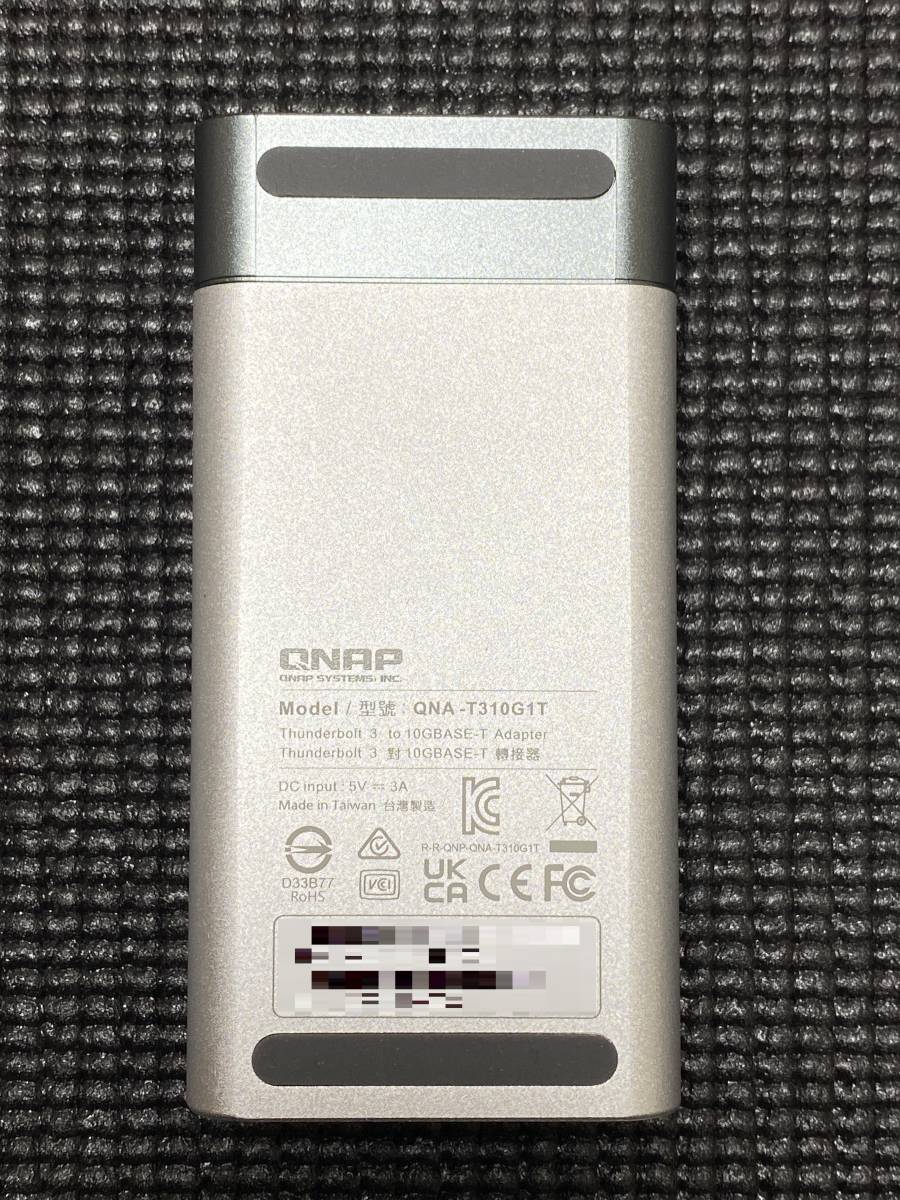 100%本物保証! QNAP QNA-T310G1T Thunderbolt 3 - 10GbEアダプター