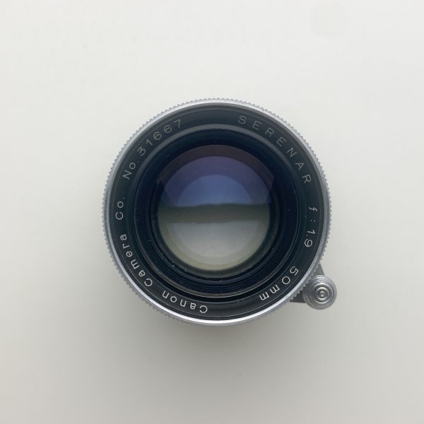 ヤフオク! - Canon L39マウントレンズ SERENAR 50mm f1.9 ス