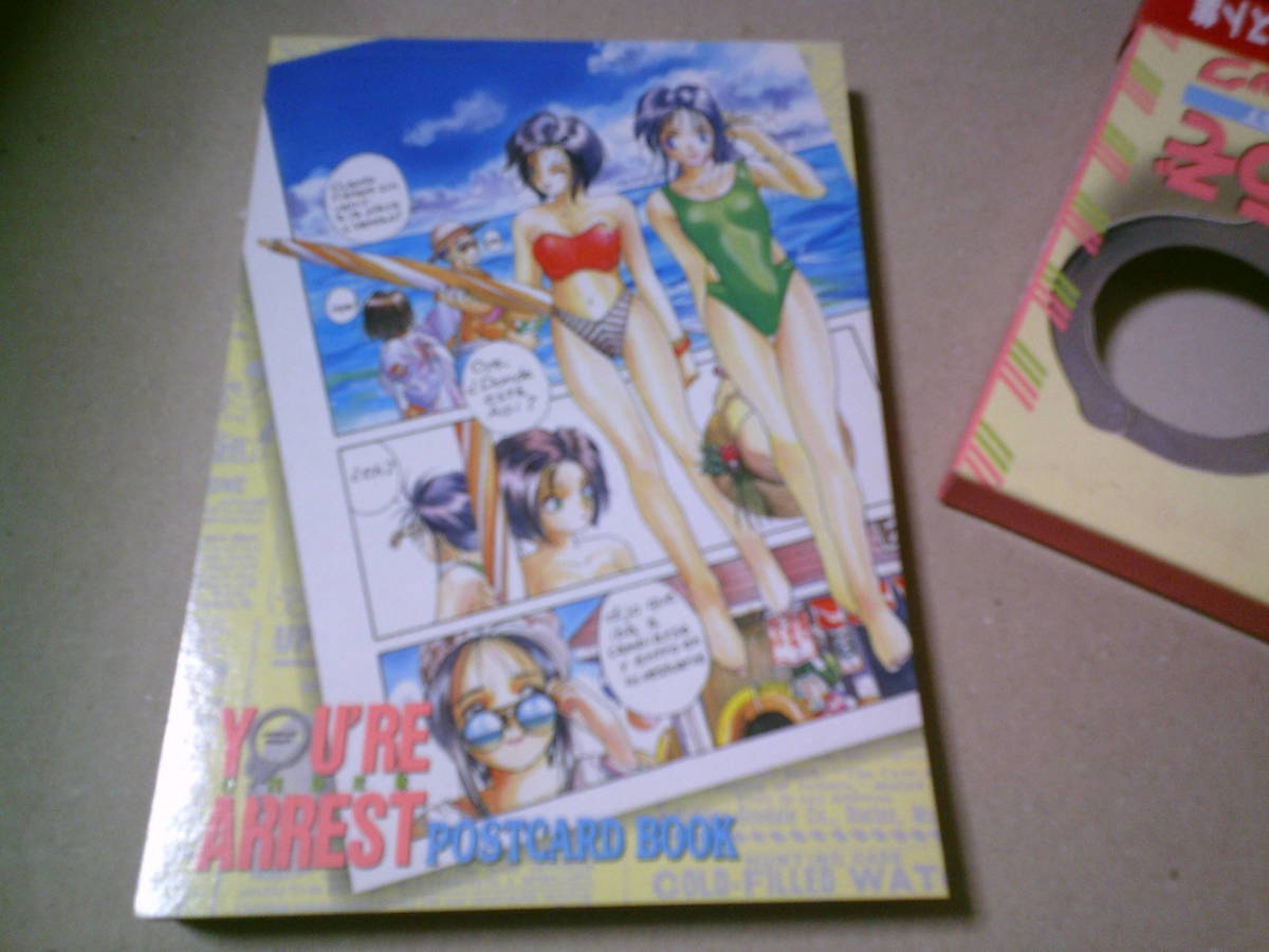 逮捕しちゃうぞ　ポストカードブック　藤島康介　第２イラスト集　講談社　送料込み_画像3