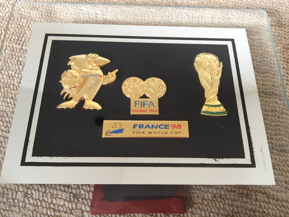 Wカップ 1998年 フランス ワールドカップ 置物 飾りの画像6