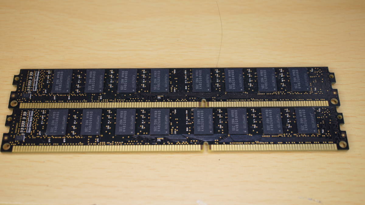 ロープロファイル DDR3L-1600 4GB×2枚 Samsung_画像3