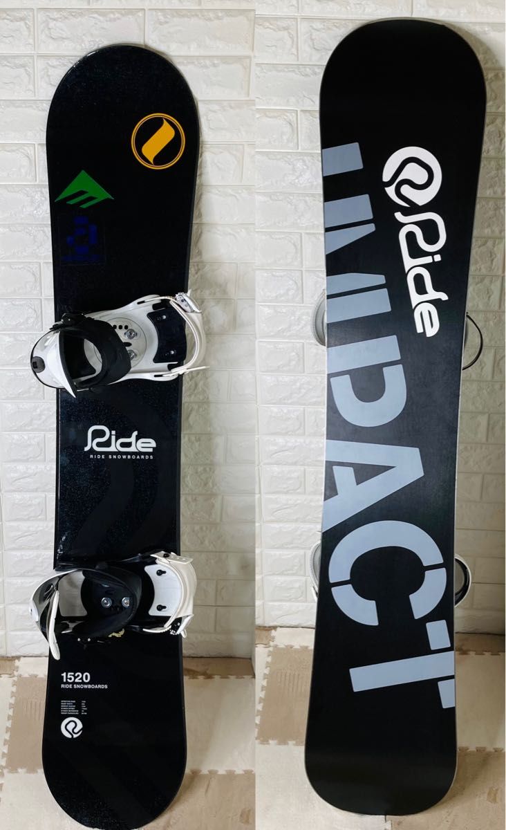 【良品】 スノーボード RIDE ライド IMPACT 152cm / バインディング ZUMA ツマ M/Lサイズ　セット