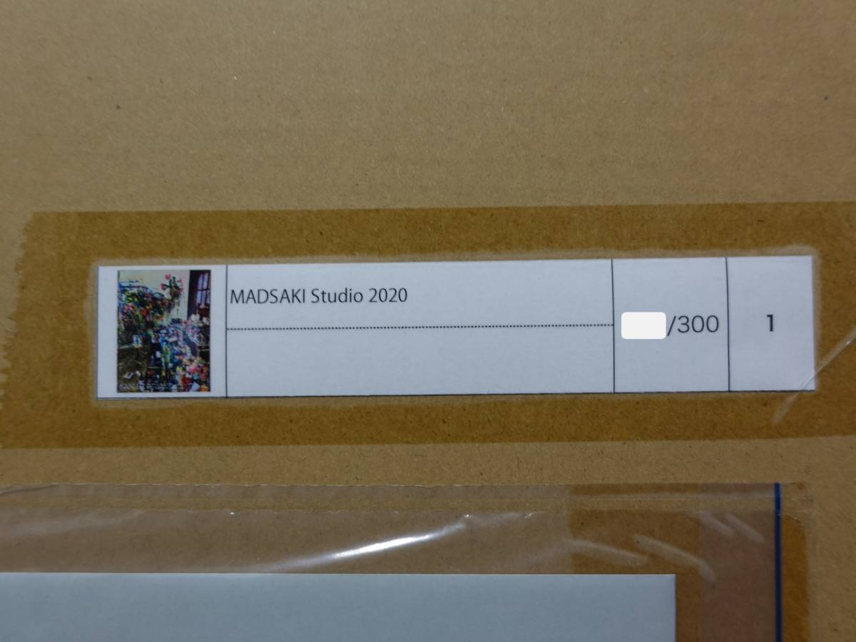 新品 MADSAKI エディションサイン入りポスター「MADSAKI Studio 2020」ED300 / kaikai kiki カイカイキキ 版画 村上隆 Zingaro KYNEの画像5