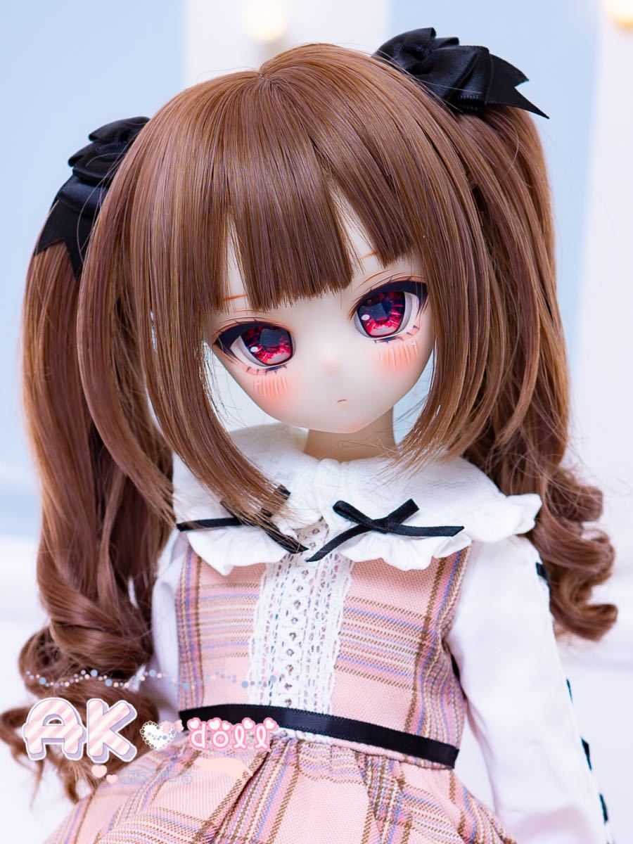 【AK*doll】DDH-01 カスタムヘッド SWセミホワイト レジンアイ付き_画像6