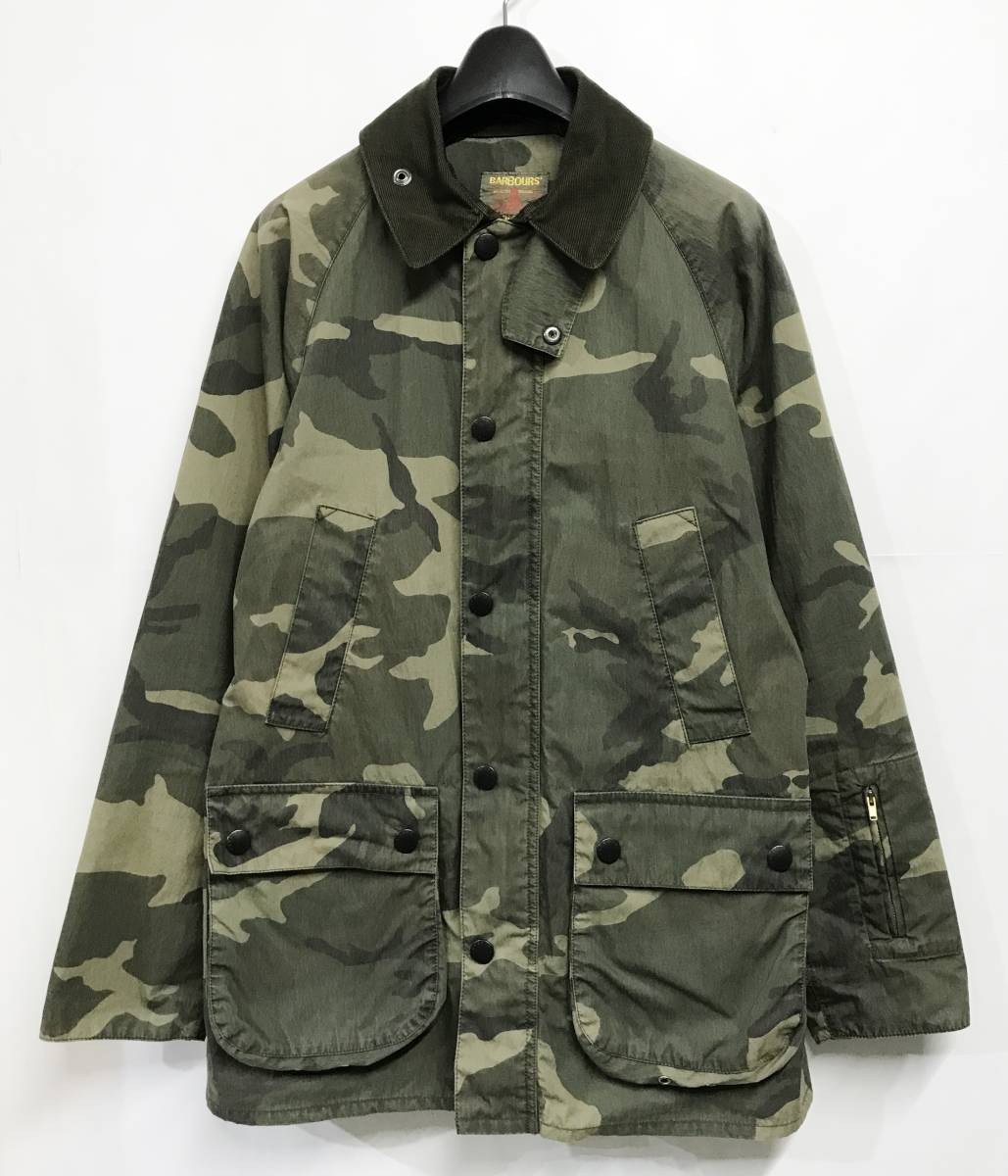 ありますの SOPHNET. x Barbour ソフネット バブアー カモフラ BEDALE