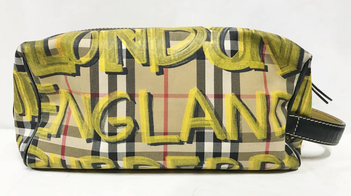 格安SALEスタート】 - バーバリー トラベルポーチ BURBERRY