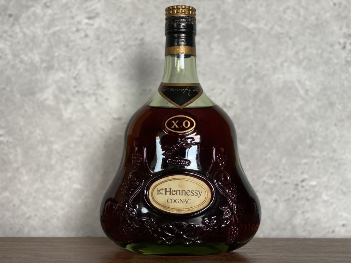 Hennessy X.O ヘネシー XO 金キャップ グリーンボトル 700ml 古酒 未