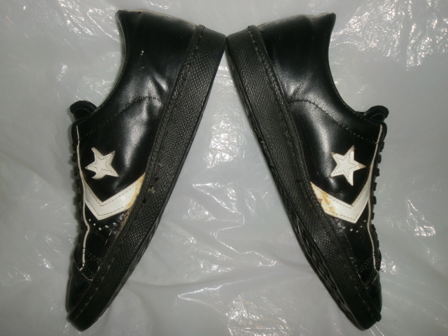 ★`70sアメリカ製 CONVERSE ALL STAR OFFICIAL SHOE コンバース オールスター オフィシャルシュー プロオフィシャル ブラック/ホワイト _画像4