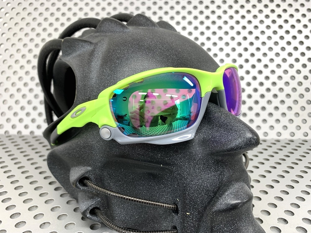 LINEGEAR Oacley New racing jacket for exchange lens HD lens vent attaching green Jade Oakley New Racing Jacket