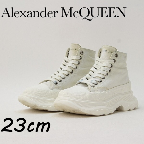 Alexander McQueen トレッドスリック ハイカット スニーカー 靴 